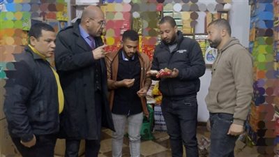 ضبط 9 أطنان مواد غذائية و8 آلاف علبة عصائر ومشروبات فاسدة بسوهاج