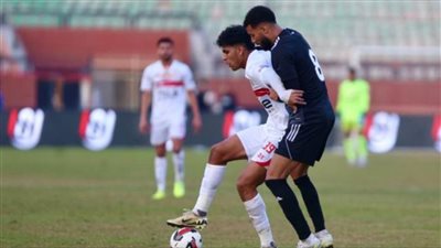 الزمالك يخرج متعادلًا أمام بتروجت بالشوط الأول في كأس عاصمة مصر