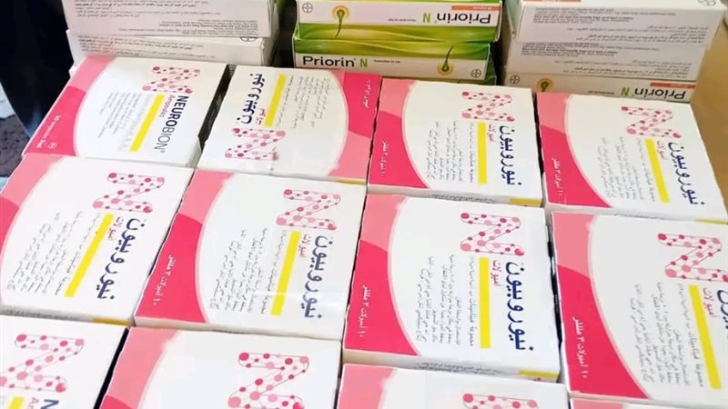 جانب من المضبوطات