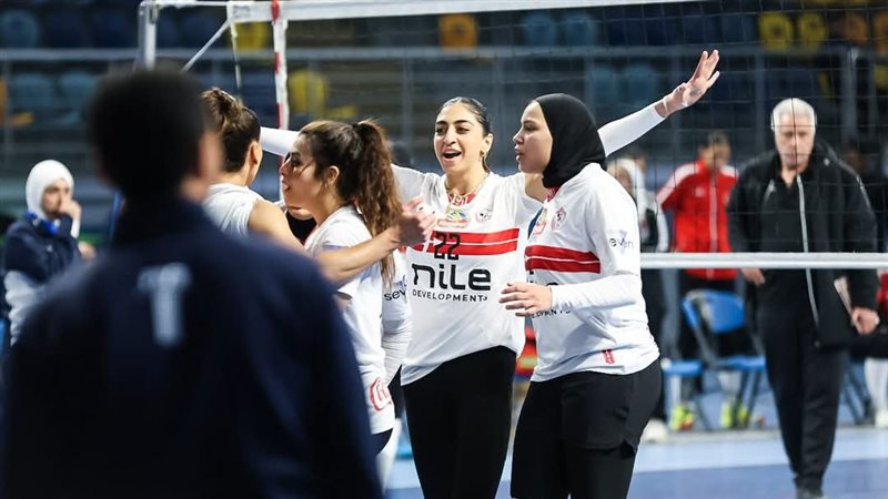 سيدات طائرة الزمالك