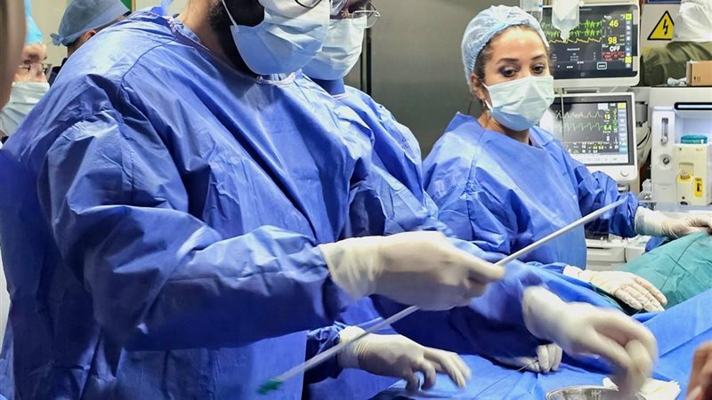 إجراء 4 عمليات زراعة صمام رئوي بالقسطرة التداخلية