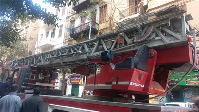 محافظ القاهرة: لجنة هندسية لفحص محيط عقار عابدين المحترق