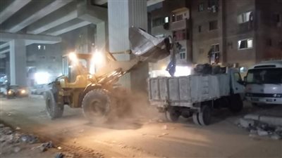 محافظ الجيزة: رفع 2000 طن مخلفات بمعدات وفرق هيئة النظافة على مدار أسبوع