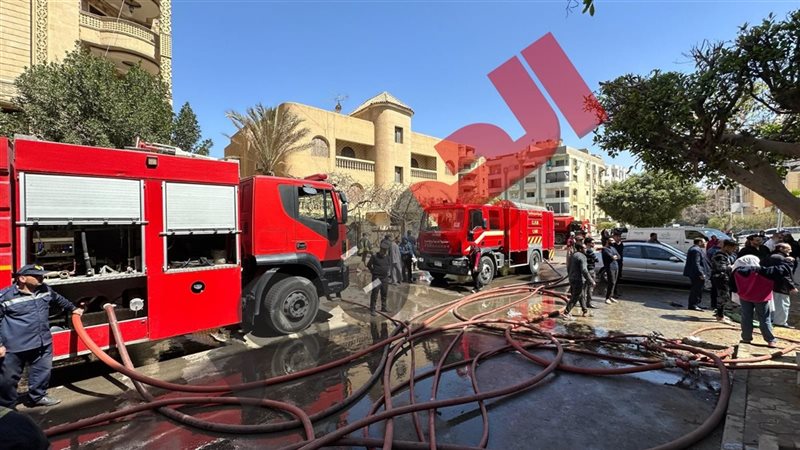 صورة من الحريق 