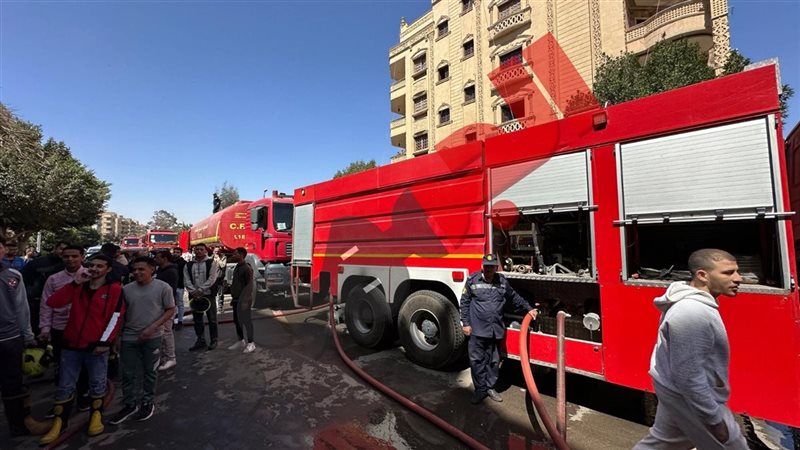 صورة من الحريق 