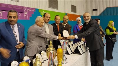 حفل ختام الأنشطة الرياضية للاتحاد الرياضى للعاملين بالحكومة بالمنيا
