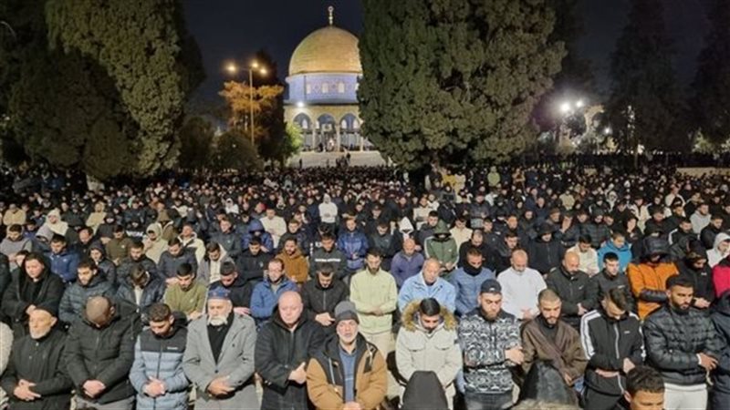 صلاة التراويح من المسجد الأقصى 