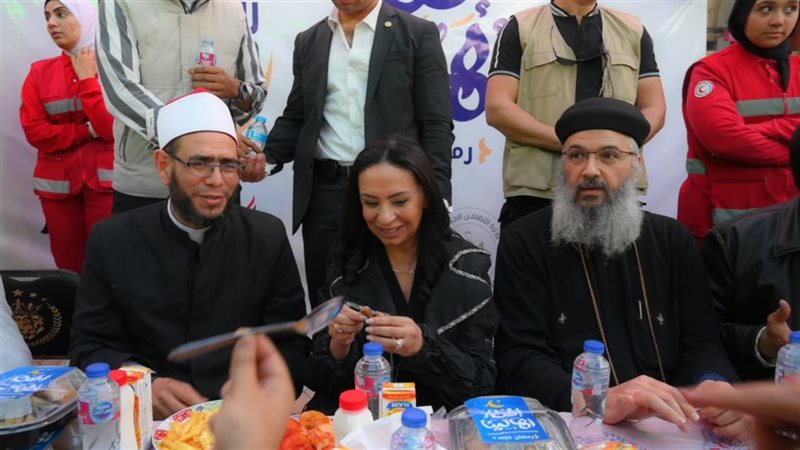وزيرة التضامن بحملة إفطار أهالينا