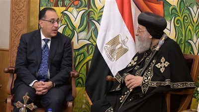 البابا تواضروس يهنئ رئيس الوزراء بمناسبة عيد الفطر المبارك