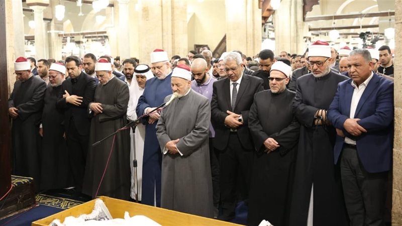 جنازة أ.د محمد المحرصاوي رئيس جامعة الأزهر 