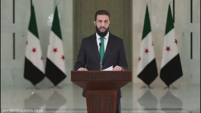 الرئيس السوري أحمد الشرع 