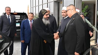 وفد كاتدرائية السمائيين يزور محافظ جنوب سيناء للتهنئة بعيد الفطر المبارك