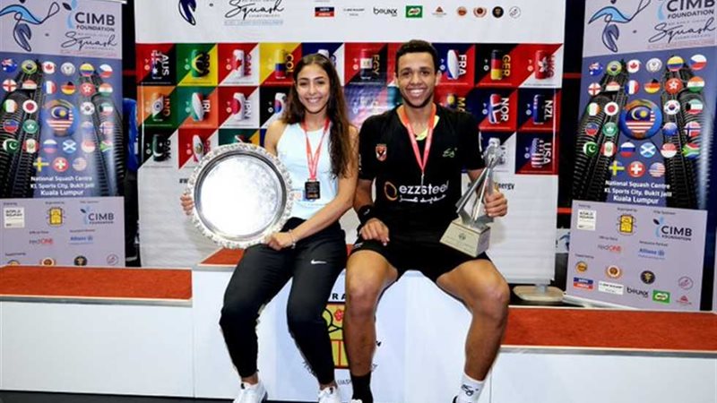 مصطفى عسل وهانيا الحمامي