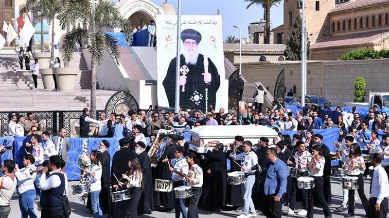 صلوات تجنيز مثلث الرحمات الأنبا باخوميوس