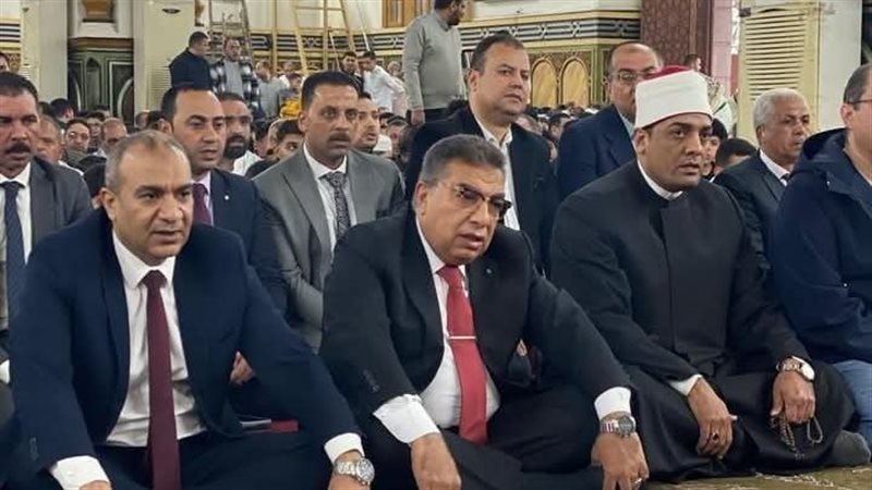 أخر ظهور لسكرتير عام محافظ الدقهلية اليوم قبل وفاته