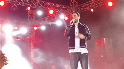 رامي جمال يشعل حفل إجازة عيد الفطر المبارك في المنيا (صور)