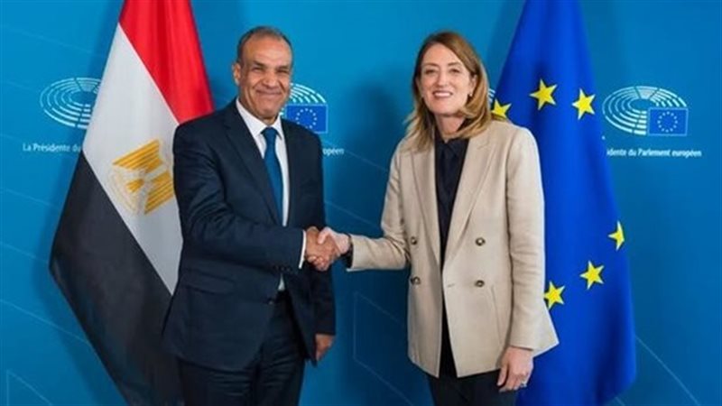 وزير الخارجية ورئيسة البرلمان الأوروبي ـ أرشيفية 