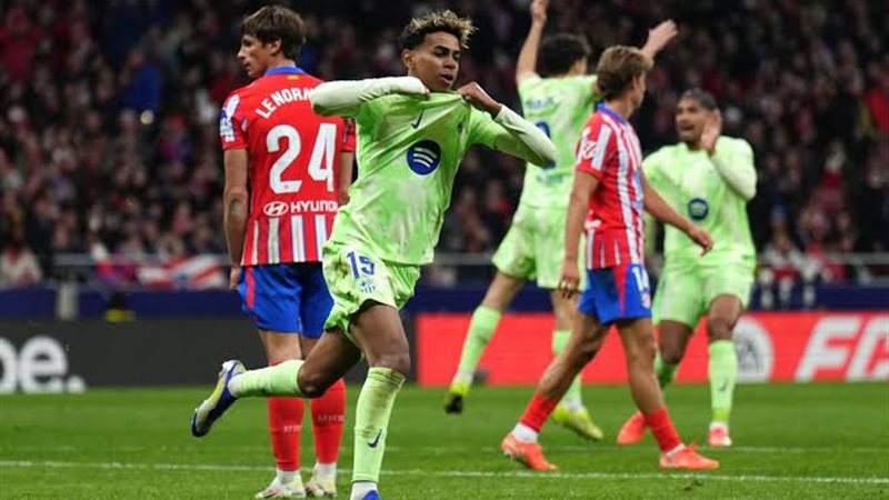 برشلونة ضد أتلتيكو مدريد 