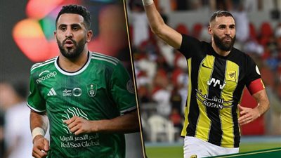 أرقام مميزة لـ محرز وبنزيما قبل صدام «ديربي جدة» بين الأهلي والاتحاد