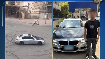 القبض على بطل فيديو الاستعراض بالسيارة في مصر الجديدة