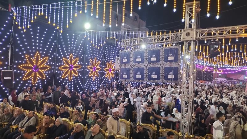 قيادات دمياط تكرم 1250 حافظا لكتاب الله من العباسية