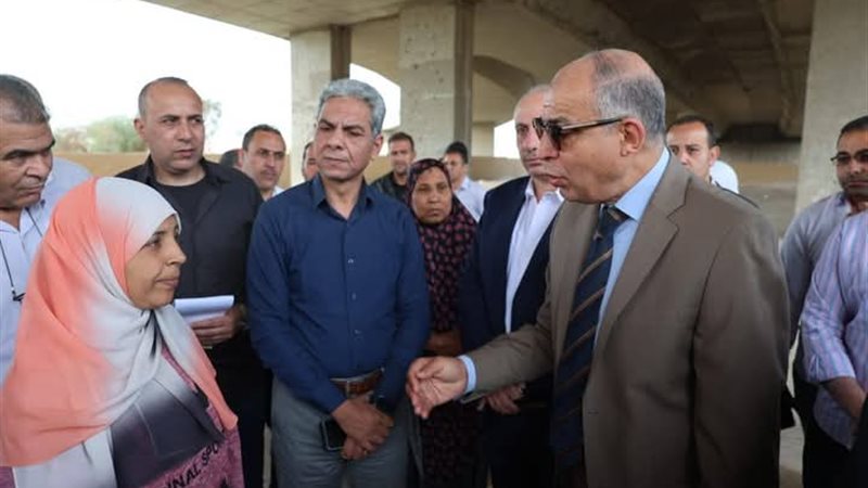 جولة ميدانية لمحافظ المنيا 
