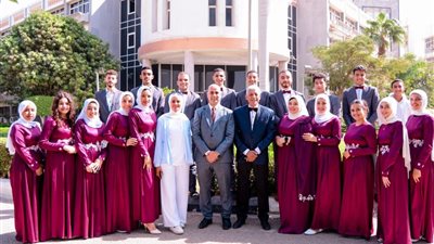 منتخب كورال جامعة الفيوم في برنامج 