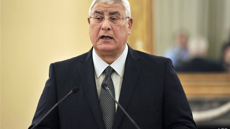 المستشار عدلي منصور 
