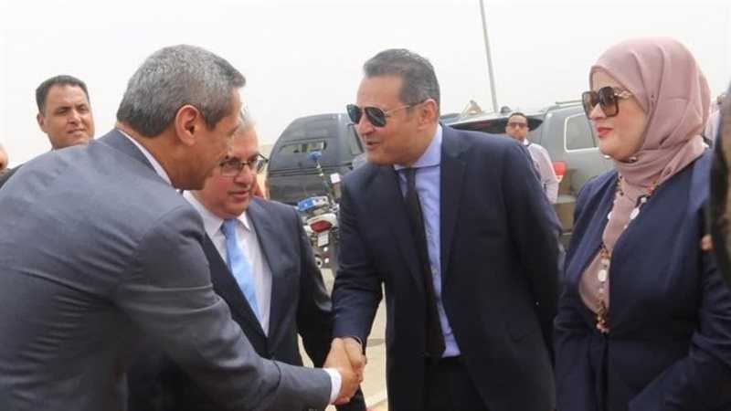 حامد الشاذلي محافظ السويس