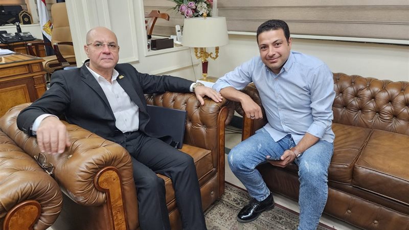 اللواء أ.ح دكتور مهندس عمرو عبدالعزيز أثناء حواره لـ الجمهور