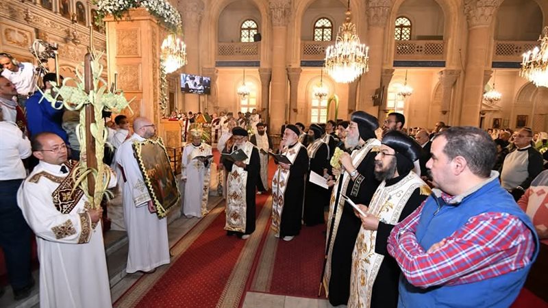 احتفالات الكنائس ببدء أسبوع الآلام 