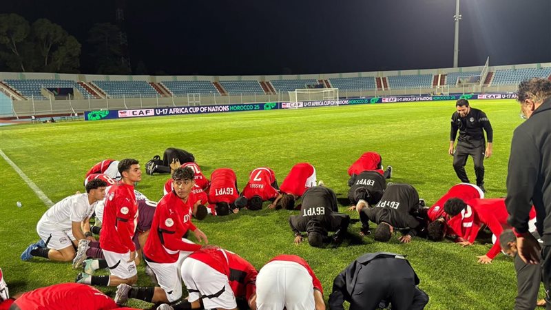 فرحة منتخب مصر للتأهل إلي كأس العالم 