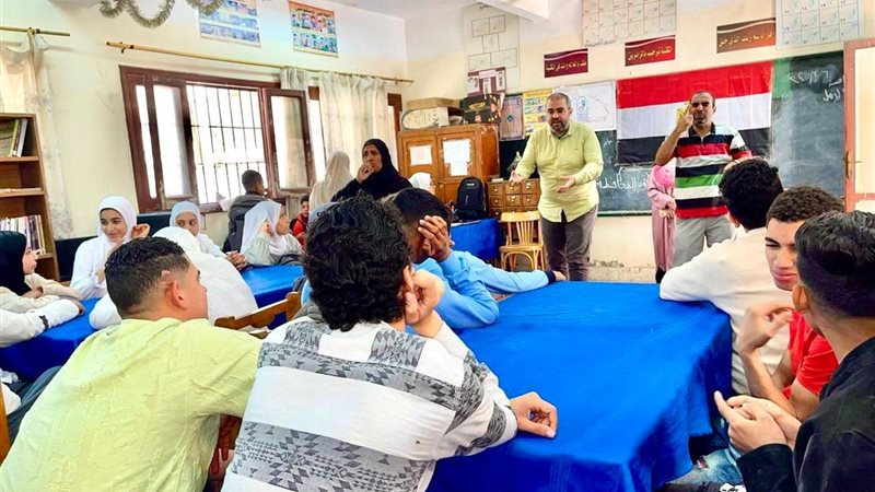 أثناء ندوة ترشيد مياه الشرب بالفيوم