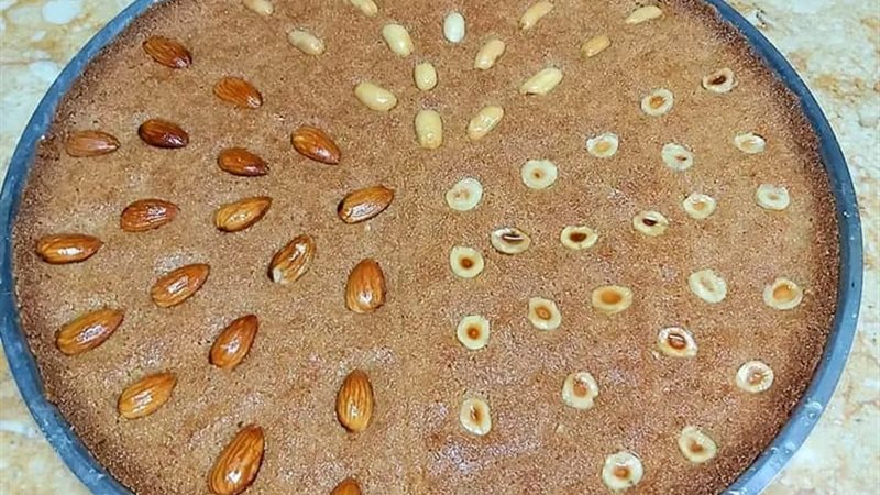 طريقة عمل البسبوسة