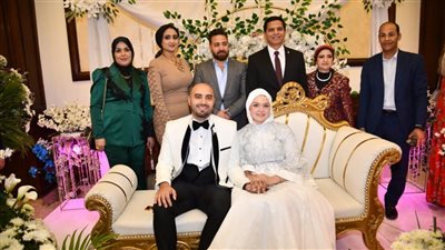 بحضور الوزراء والسياسيين والنواب اللواء طارق نصير يحتفل بعقد قران نجله