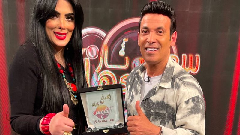 حورية فرغلي وسعد الصغير 