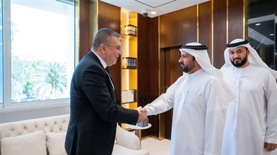 عمرو الليثي يبحث مع مدير هيئة الشارقة للإذاعة والتلفزيون التعاون المشترك