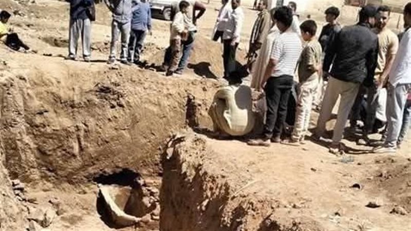 آثار تحت أرض سوق المنشأة بسوهاج