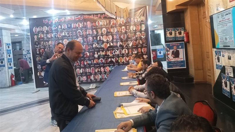 جانب من انعقاد الجمعية العمومية للصحفيين 