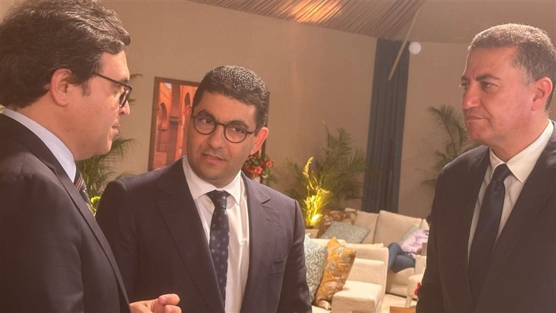 وزير الثقافه المصري والمغربي