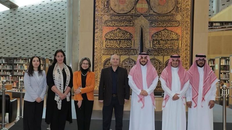 جانب من الزيارة