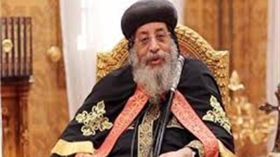 البابا تواضروس يلتقي أحبار الكنيسة بدير السريان في احتفالية عيد القيامة