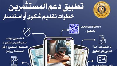  خطوات استخدام  تطبيق «دعم المستثمرين» الذكي