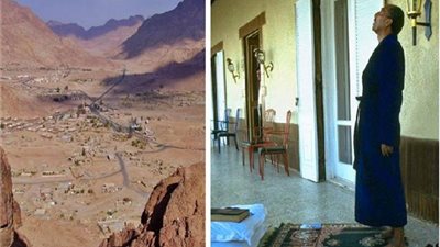 تفاصيل زيارة الرئيس السادات لـ سانت كاترين للصلاة وقراءة القرآن في وادي الراحة
