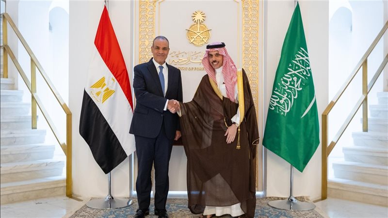 وزير الخارجية ونظيره السعودي