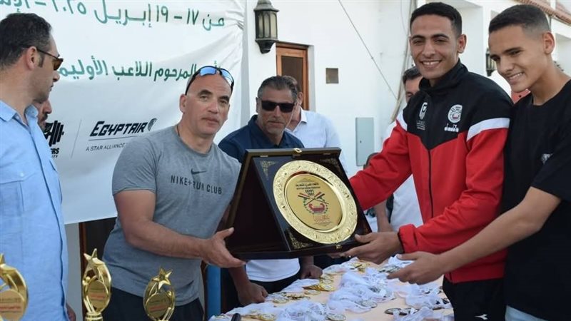  أسرة البطل الأولمبي علي إبراهيم