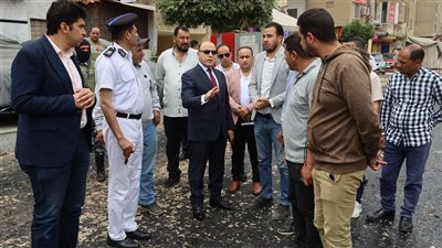 محافظ كفرالشيخ يتفقد أعمال رصف عدد من شوارع المحافظة