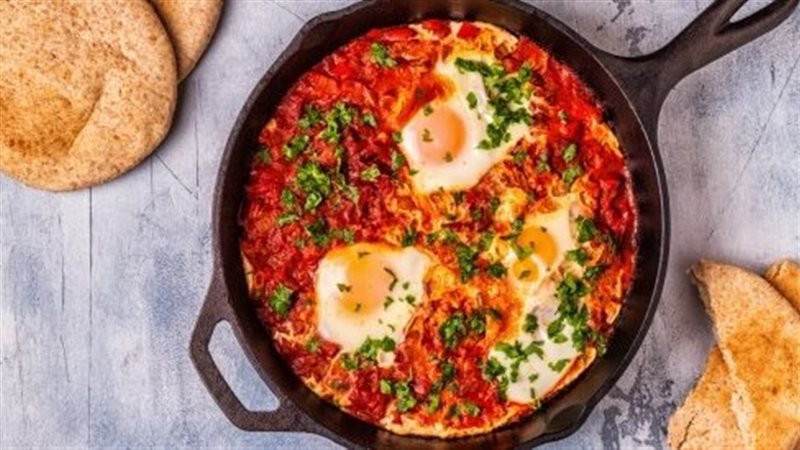 طريقة عمل الشكشوكة 
