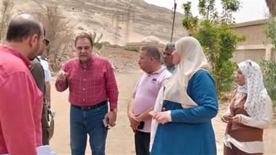 موقع جديد لانشاء محطة معالجة توسعات الصرف الصحي بمركز سوهاج