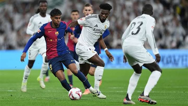 ريال مدريد وبرشلونة 